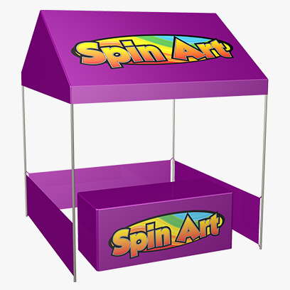 Spin Art Tent Package