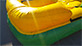 14' Green Backyard Water Slide for Sale