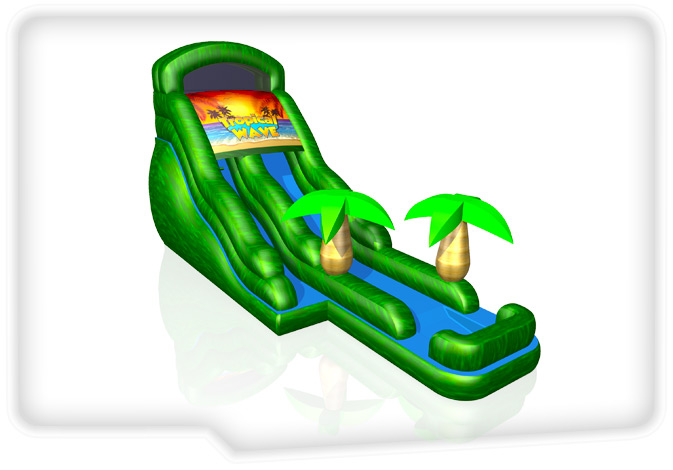 Tropical Wave Water Slide