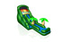 Tropical Wave Water Slide